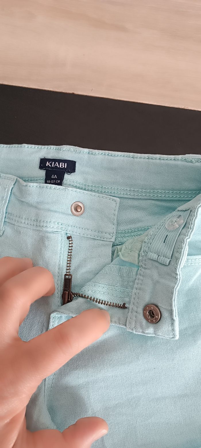 Short en jean Kiabi
