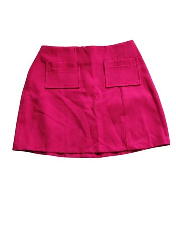 Mini jupe rose taille unique