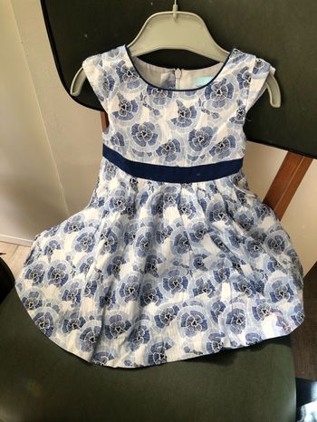 Robe cérémonie bleue 9mois