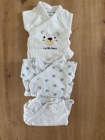 Lot de 3 body manches longues