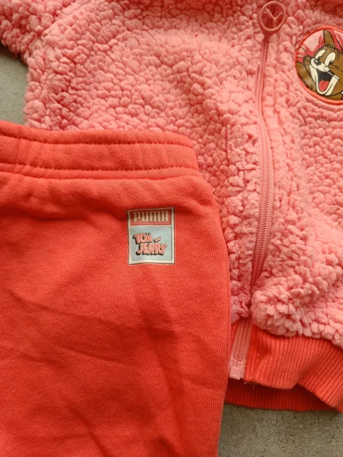 Ensemble PumaxTom&Jerry orange rose 62cm - photo numéro 2