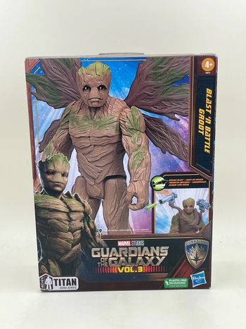 Figurine Marvel Gardiens de la Galaxy Blast’n Battle Groot Hasbro neuf