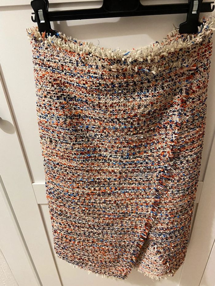 Jupe multicolore type raphia H&M 34 - photo numéro 2