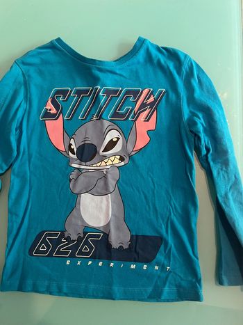 T-shirt Stitch bleu