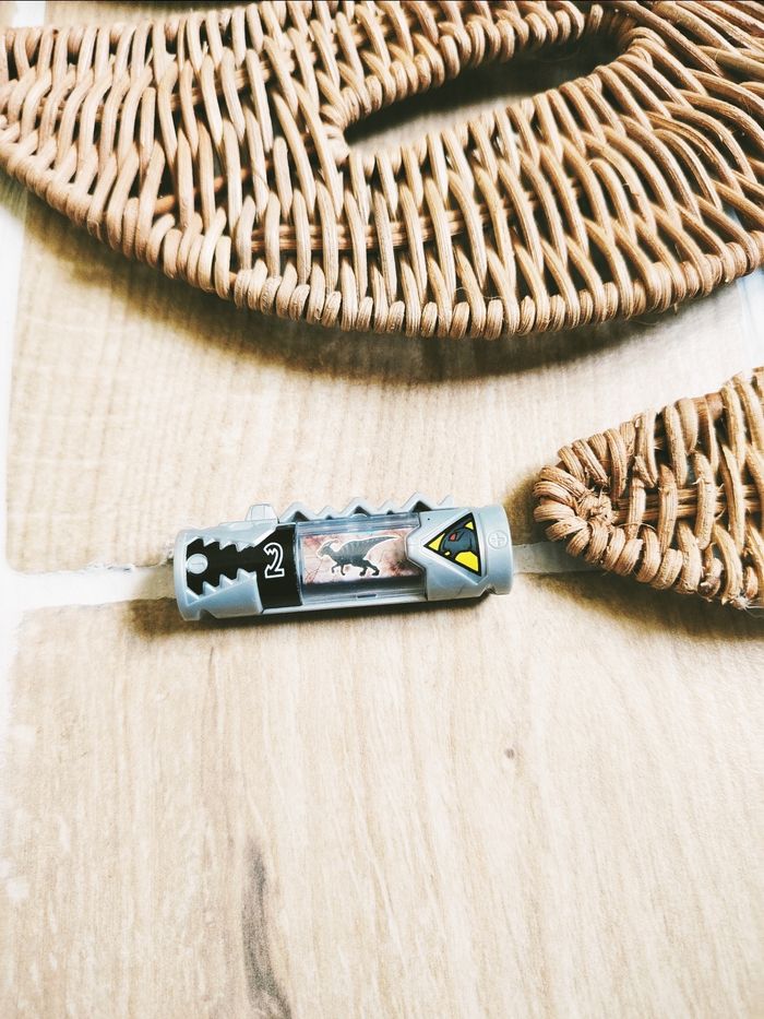 🦕 Power rangers dino charge Energem-dino chargeur n° 2 noir Parasaurolophus