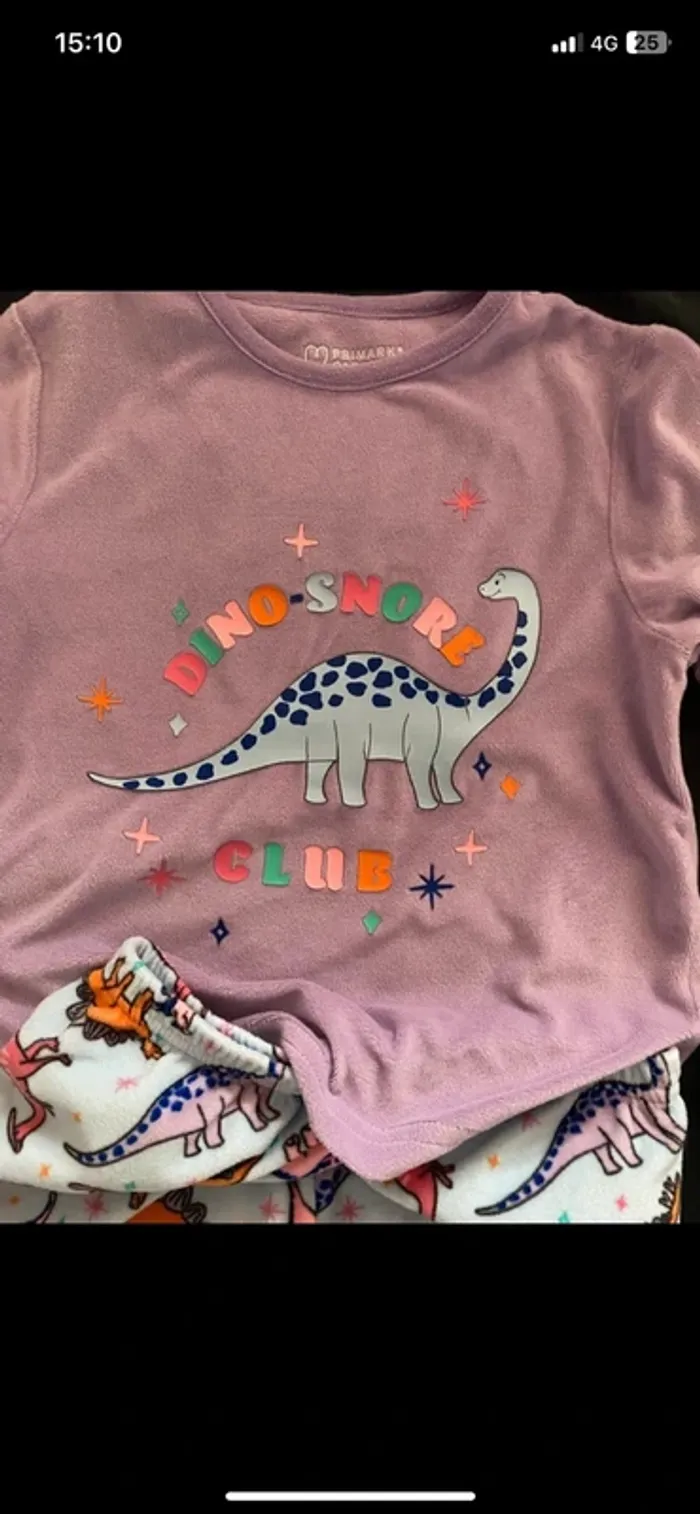 Pyjama dinosaures - photo numéro 2