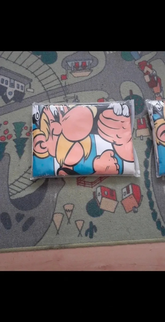 Parure de lit, 2 pièces Astérix et Obélix (3e lot)