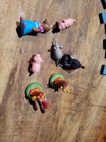 Lot animaux et personnage miniature jouet
