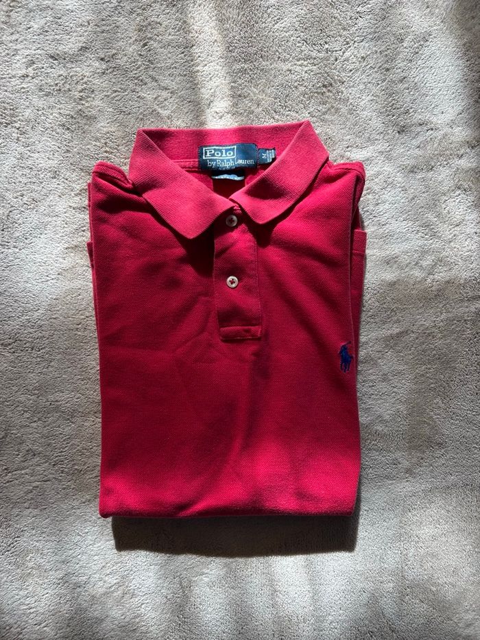 Polo Ralph Lauren - Custom Fit - Rouge - Taille M - photo numéro 5