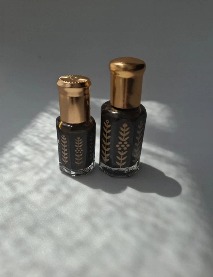 🌿 Musc Aswad (Noir) Pur et authentique 6ml - à bille 🇸🇦