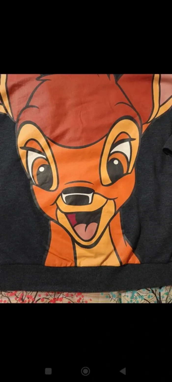Sweat Disney Bambi T L - photo numéro 4