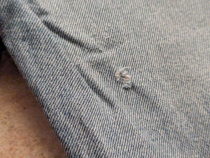 Jean H bleu délavé T38 RICA LEWIS - photo numéro 9