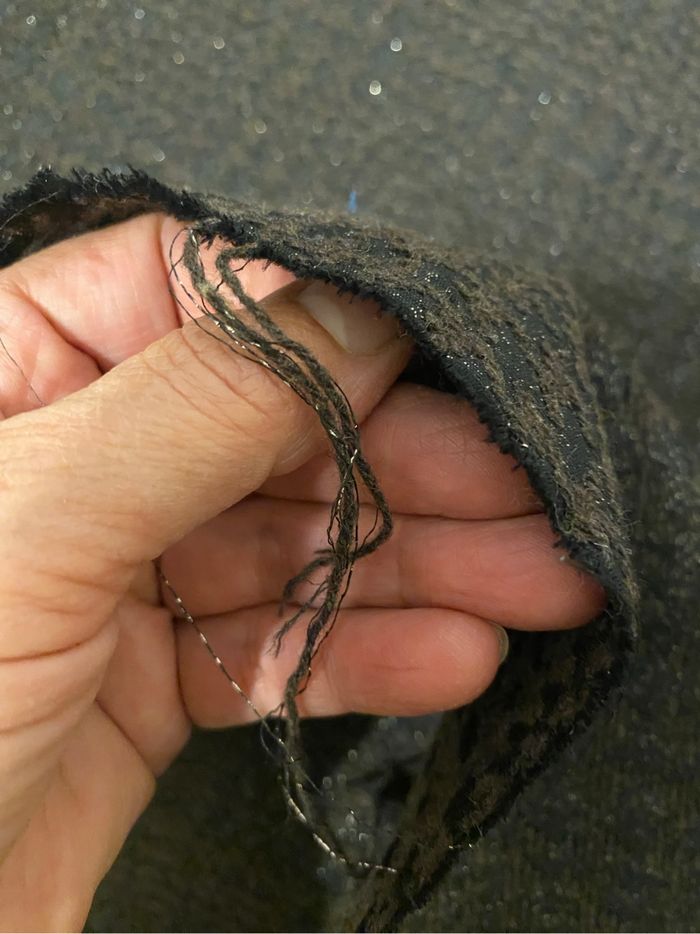 Coupon de tissu  en lainage - photo numéro 6