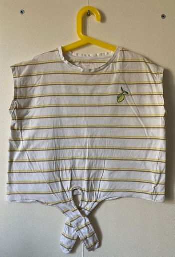 Tee-shirt ample à nouer