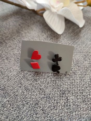 Lot de boucles d'oreilles fantaisies