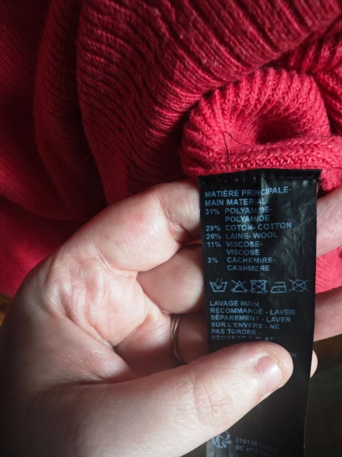 Pull fushia taille XL - photo numéro 3