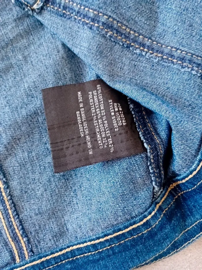 Semi Veste en jeans taille L - photo numéro 10