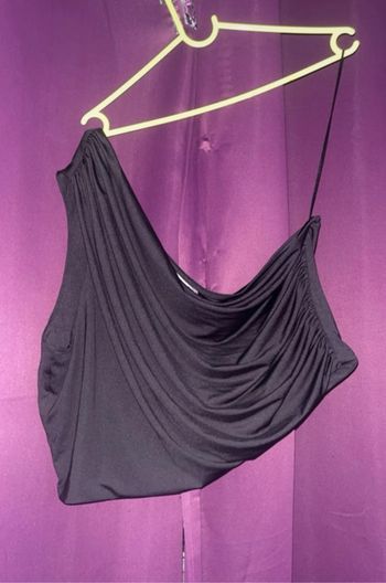 Haut asymétrique noir