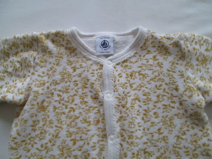 Pyjama Petit Bateau éponge sans pieds - photo numéro 2