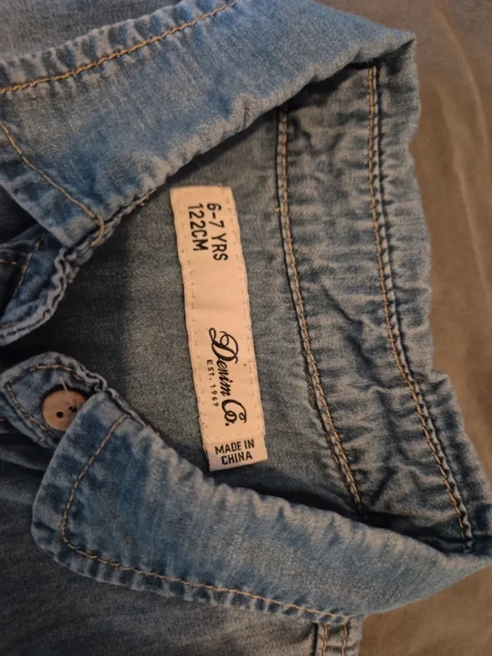 Robe en jean Denim Co 6/7 ans - photo numéro 3