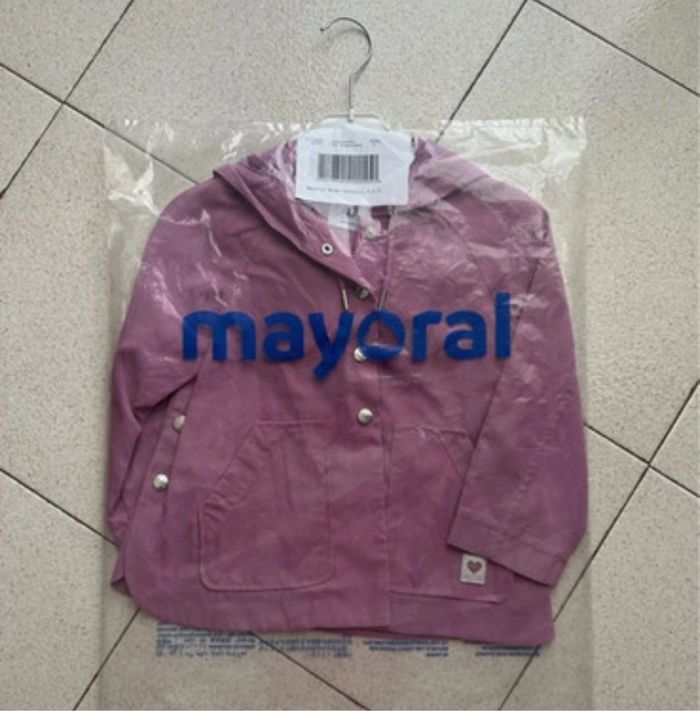 Veste coupe vent Suédine Lila 4 ans Mayoral - photo numéro 2