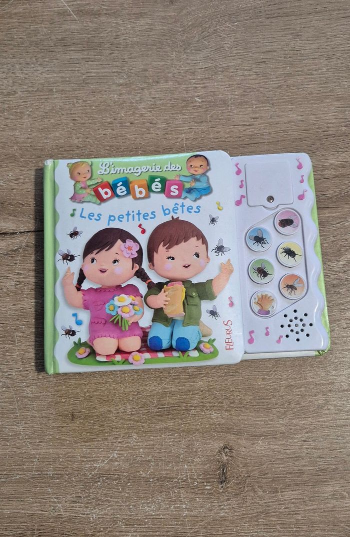 Livre sonore L'imagerie des bébés