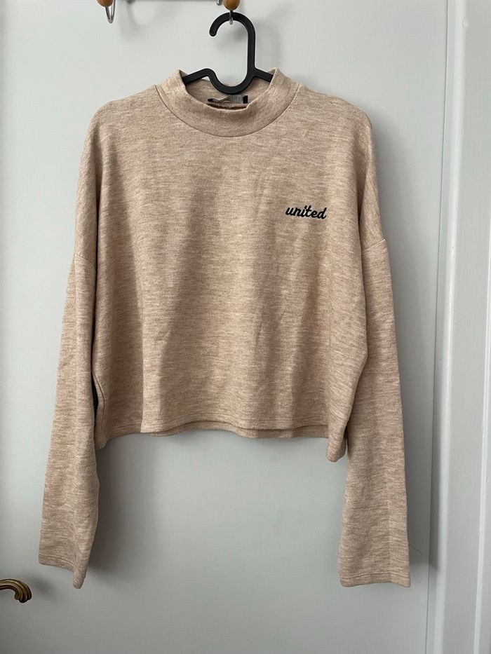 Pull beige femme / fb sister
