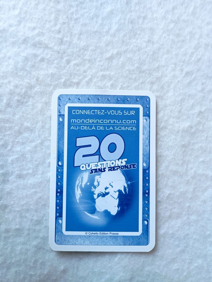 Carte VIH 20 questions sans réponse - photo numéro 2