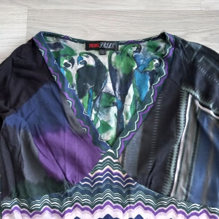 T-shirt à  manches longues imprimés Frime taille M - photo numéro 3