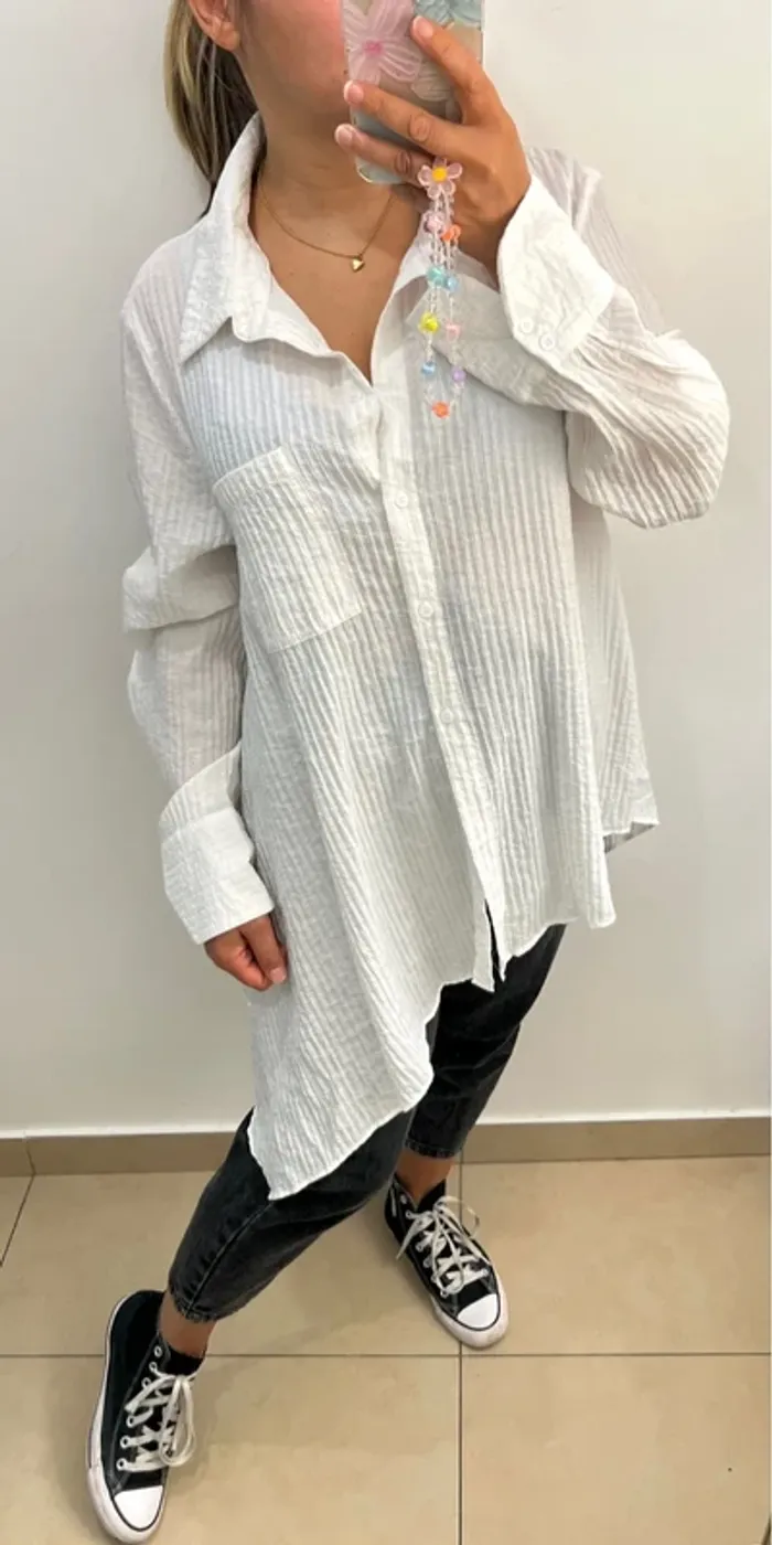 Chemise surdimensionné Zara - photo numéro 6