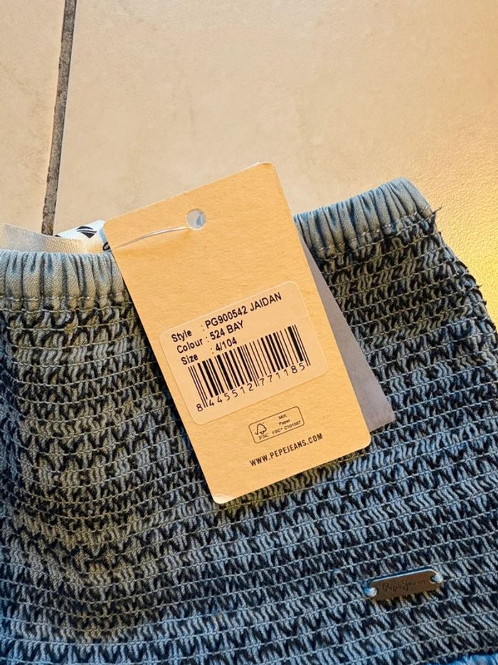 Jupe pepe jeans style jeans - photo numéro 2