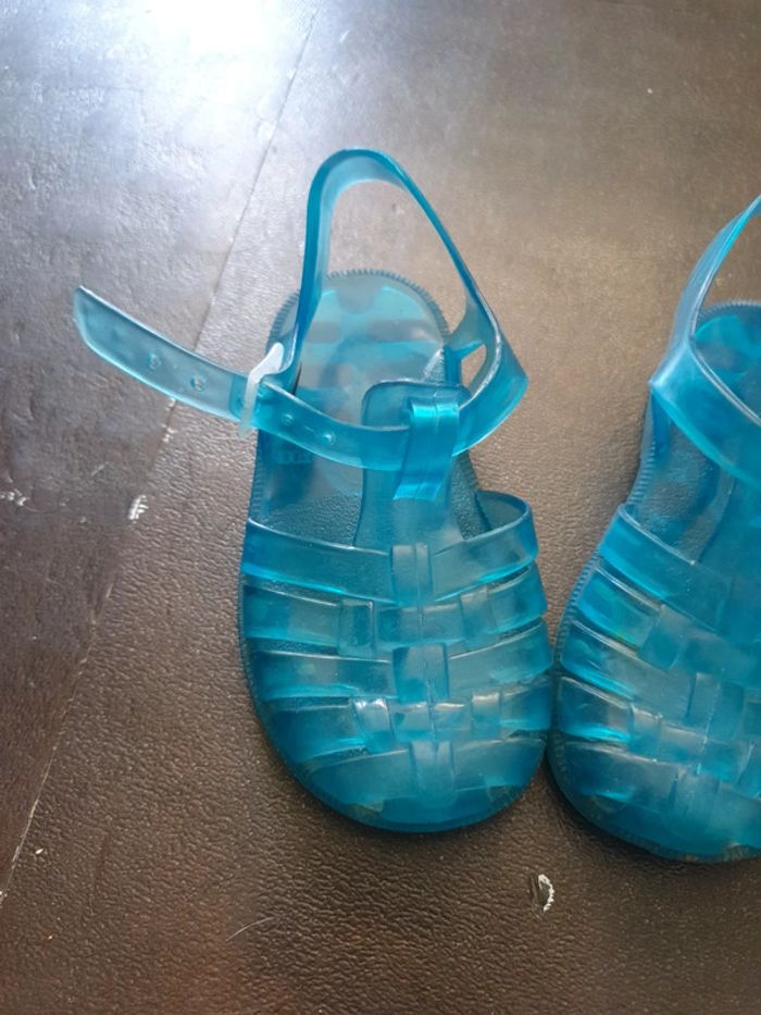 Sandale meduse plage taille 21 bleu - photo numéro 2
