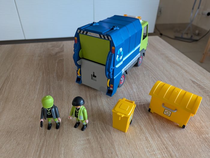Playmobil 6110 Camion de poubelle - photo numéro 2