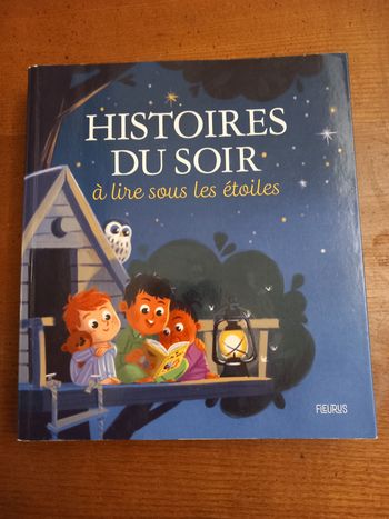 Livre histoires du soir à lire sous les étoiles 