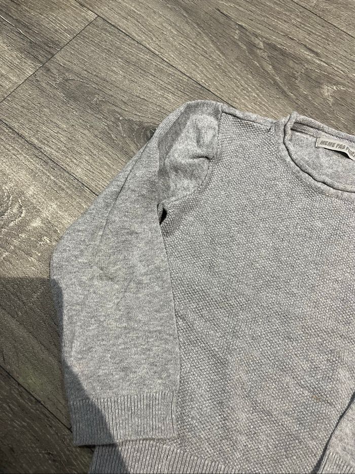 Pull gris - photo numéro 4