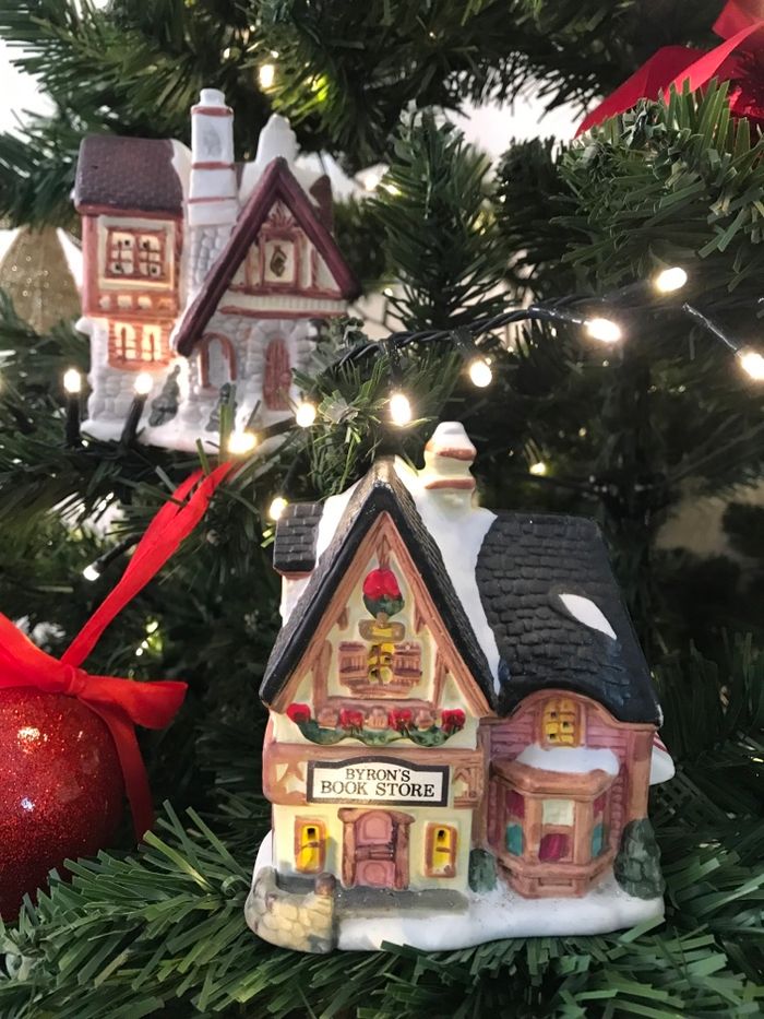 Lot de 2 maisons de Noël décoration - photo numéro 2