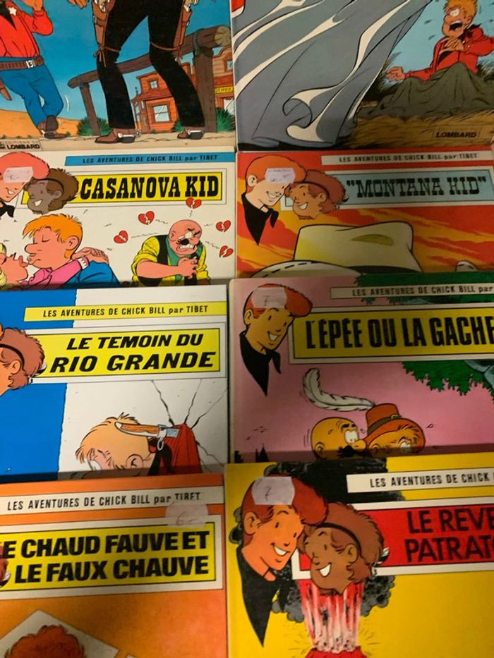 Lot de 20 bd chick bill voir photos pour les titres - photo numéro 11