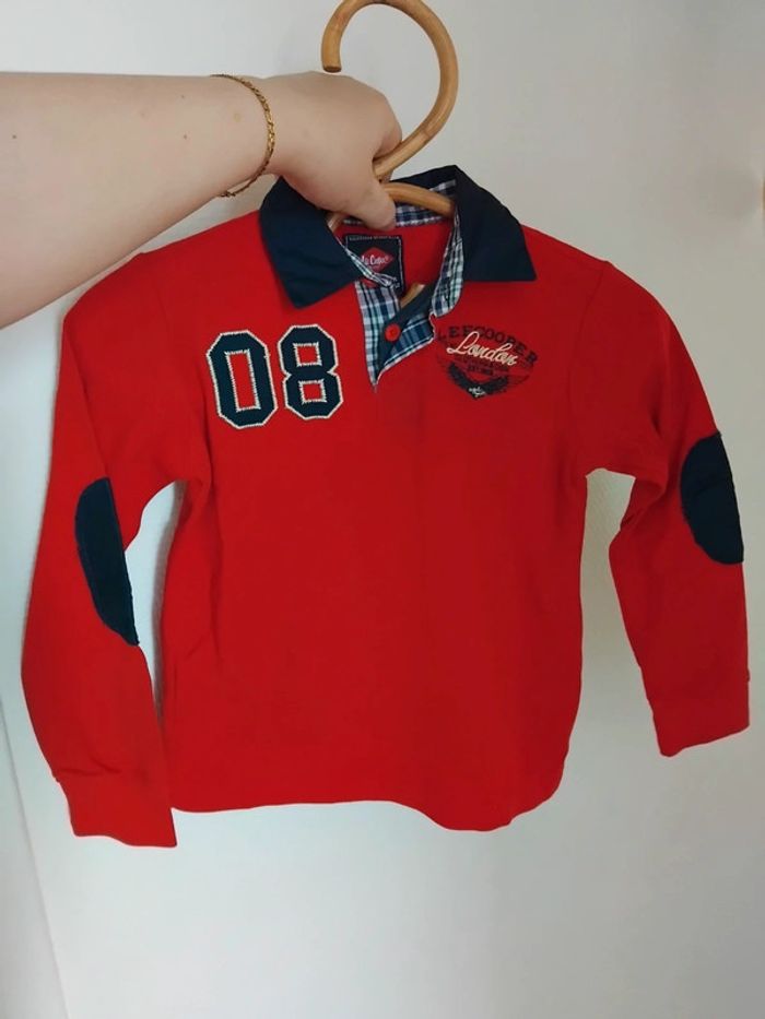 Polo manches longues garçon 6ans