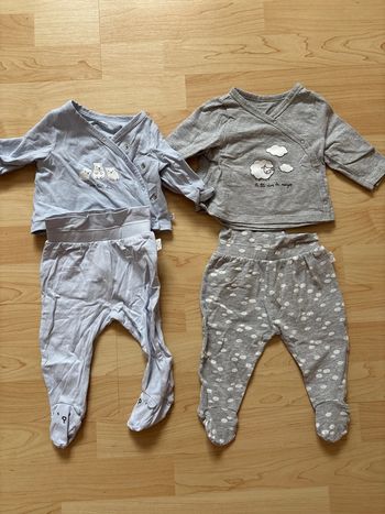 Lot de 2 ensemble 3 mois