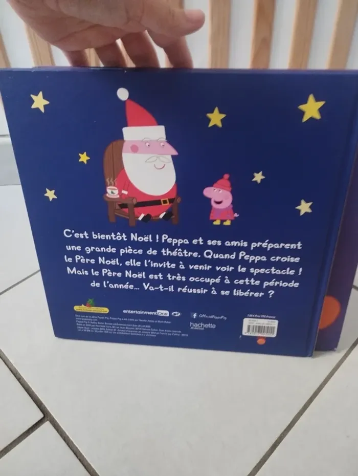 Lot livres Peppa pig (grand format) anniversaire et père Noël - photo numéro 10