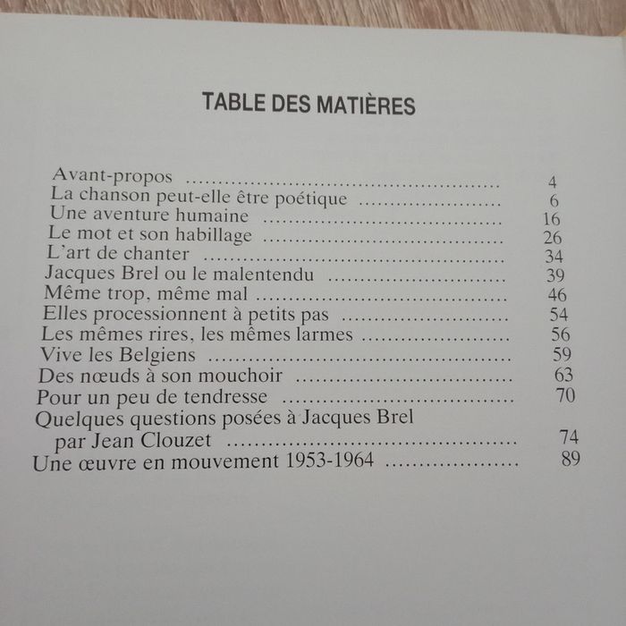 Jean Clouzet 🪅 Jacques Brel 1/ de Bruxelles à Amsterdam - photo numéro 3