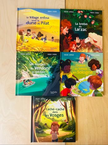 5 livres Merveilles de France McDonald’s Neuf