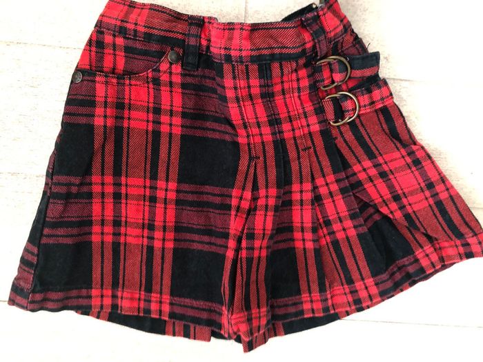 Jupe noire et rouge Okaïdi - photo numéro 2