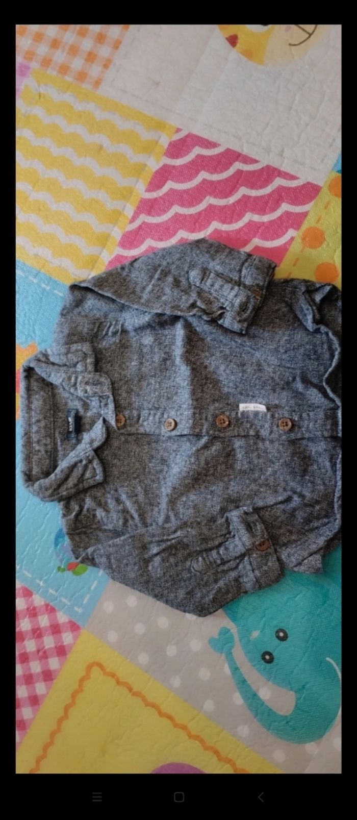 Chemise bébé garçon 3 mois