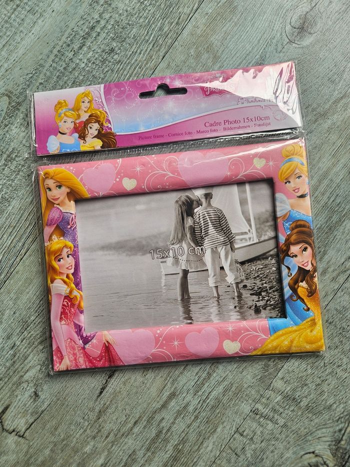 Cadre photo disney mickey thème princesse rose 15 x 10 disneyland paris - disney store