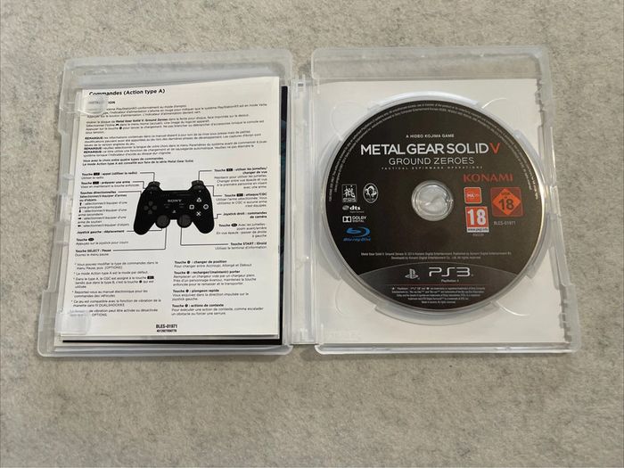 Metal Gear Solid V Ground Zeroes Jeu PS3 Playstation 3 Complet FR - photo numéro 2