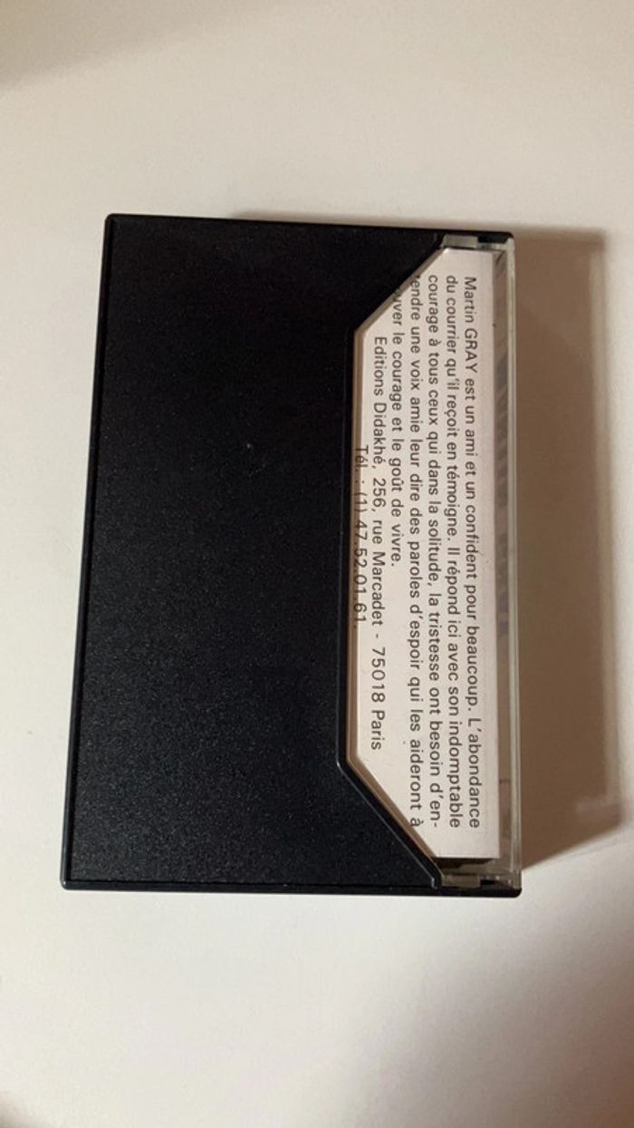 Cassette Audio . Martin Gray parle de sa vie. - photo numéro 2