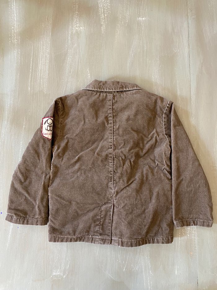 Veste style velours marron Obaïbi, 3 ans - photo numéro 8