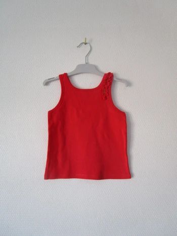 Débardeur orange Okaïdi 3 ans TBE