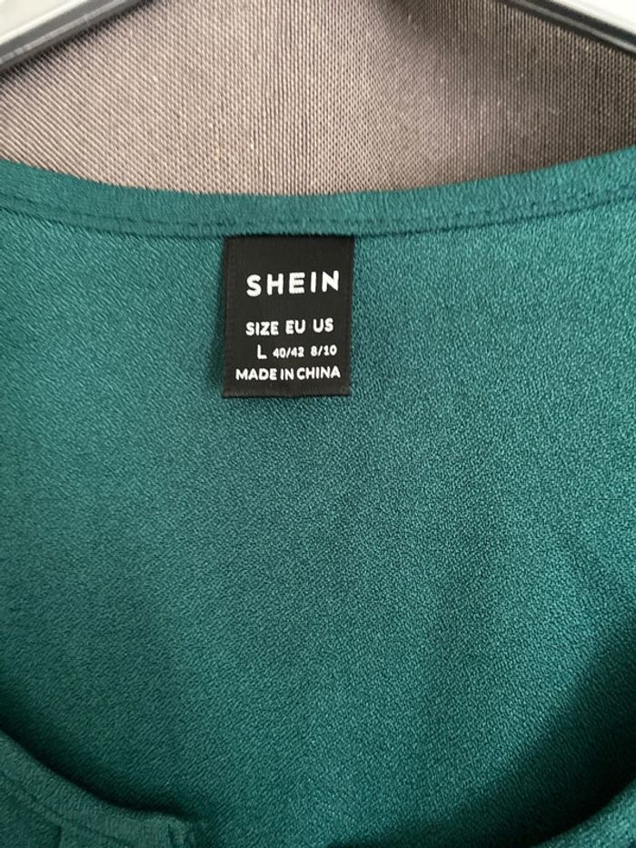 Blouse verte - photo numéro 3